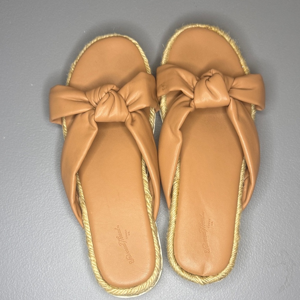 Vintage thread sandals size 8 1/2